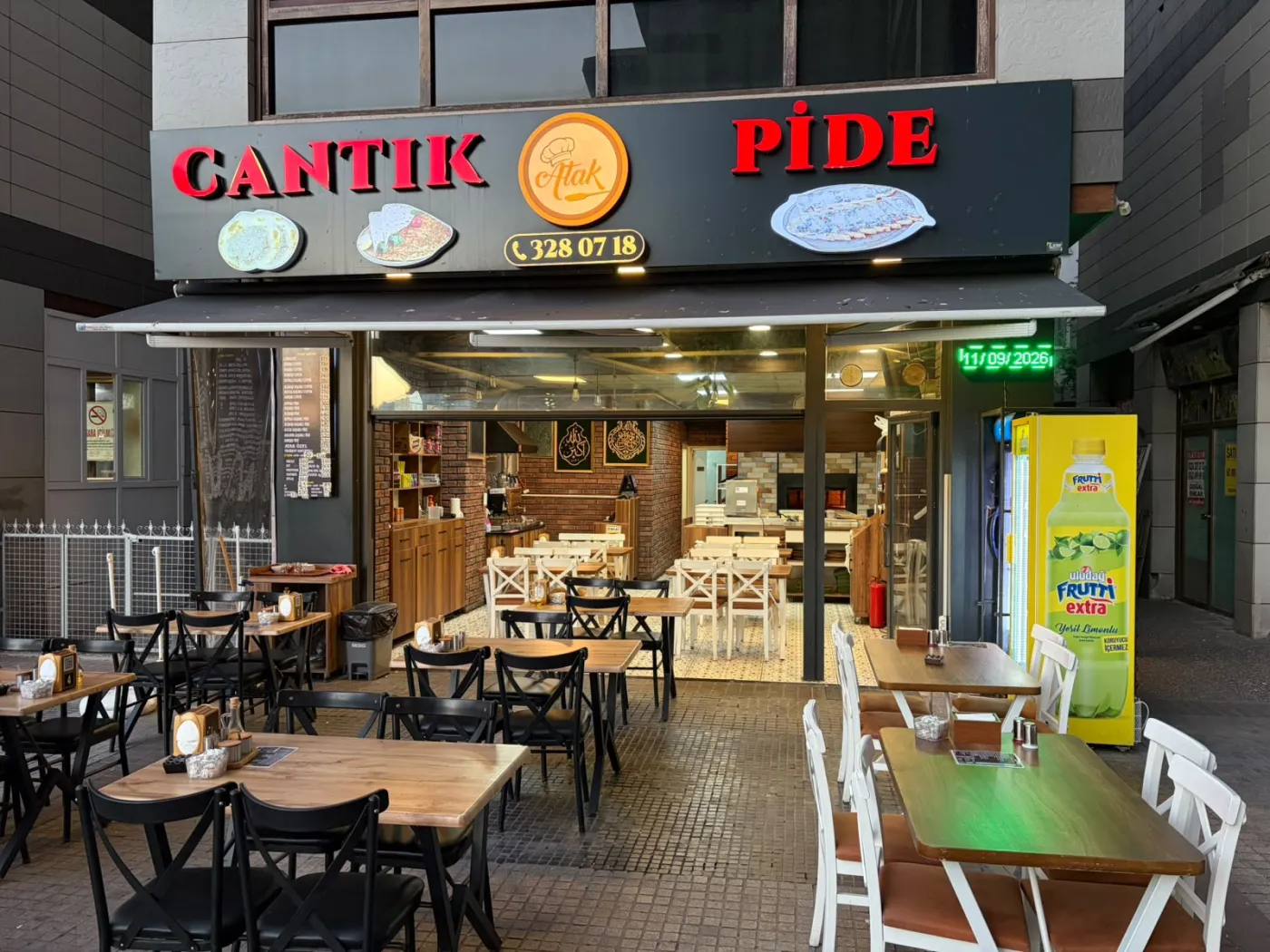 Atak Fırın Emirsultan şubesi (Atak Cantık Pide) — doğalgaz tesisatı revizyonu yapılan restoran